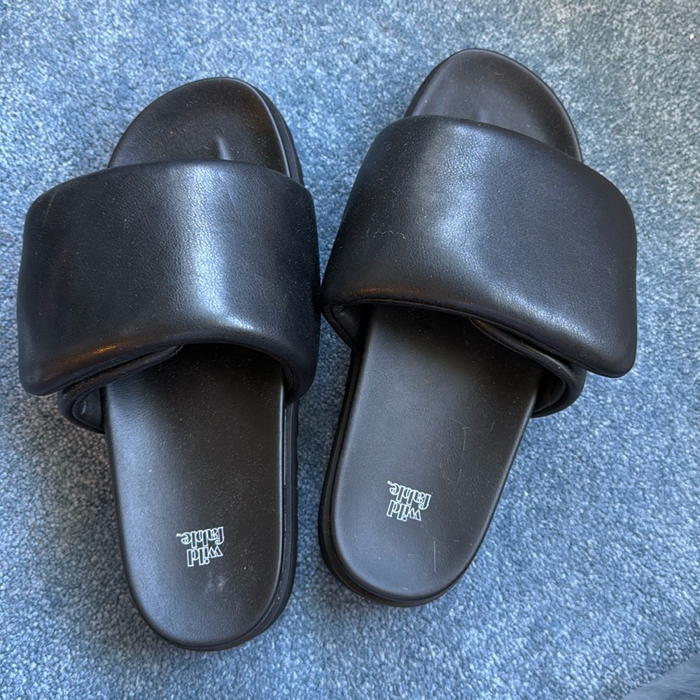 Wild Fable Black Slides